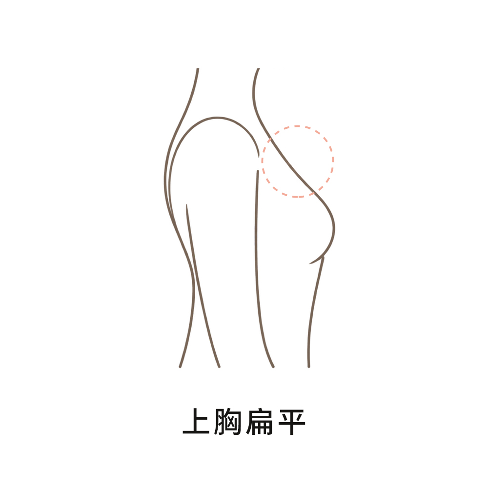 上胸無肉
